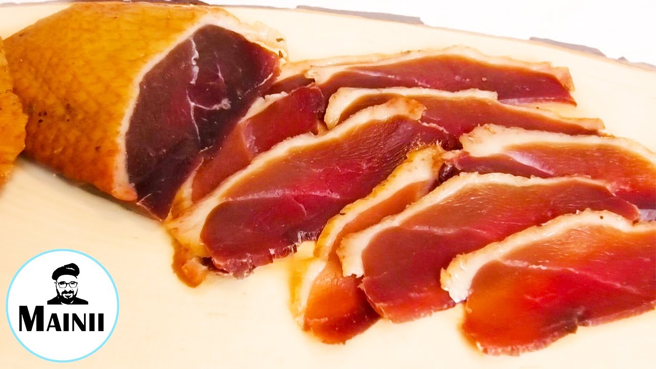 Kalt geräucherte Entenbrust / Entenbrust Schinken Rezept