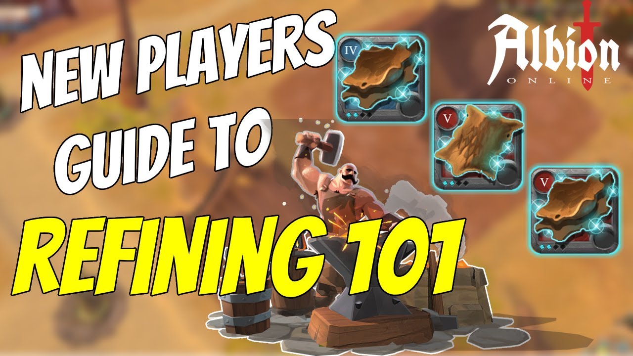 Small Scale Refining For Beginners | Complete Guide | Albion Online