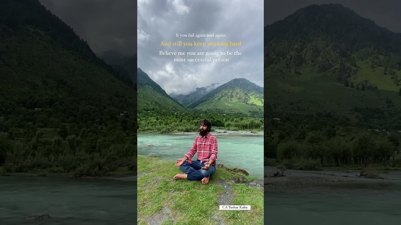 CA Motivation | Keep working hard | CA Tushar Kalra #camotivation #shorts