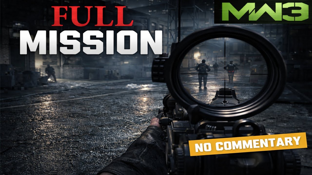 Call of Duty Modern Warfare 3 Full Campaign Gameplay | No Commentary (MW3)