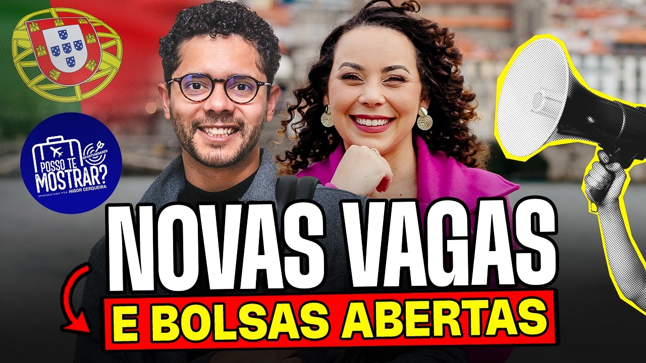 TRABALHAR EM PORTUGAL EM 2025: Grandes empresas contratam agora!