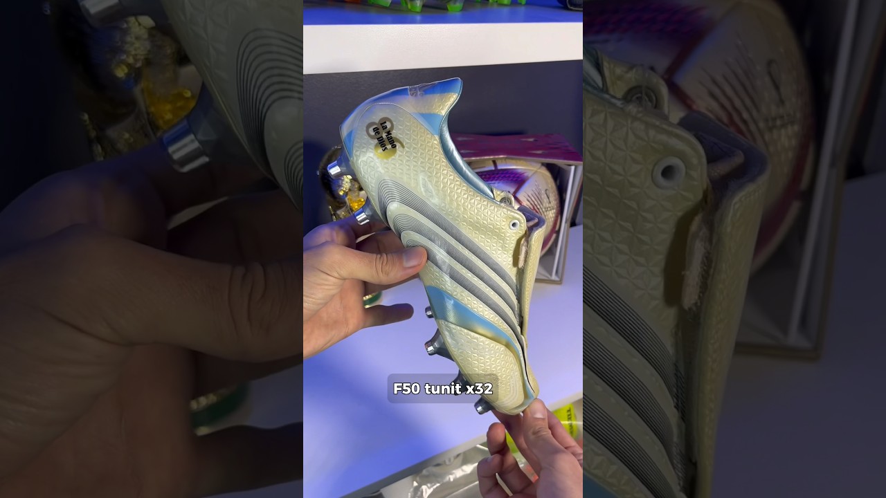 Botines Mundialistas de Messi #botines #futbol #soccer #messi #leomessi #lionelmessi