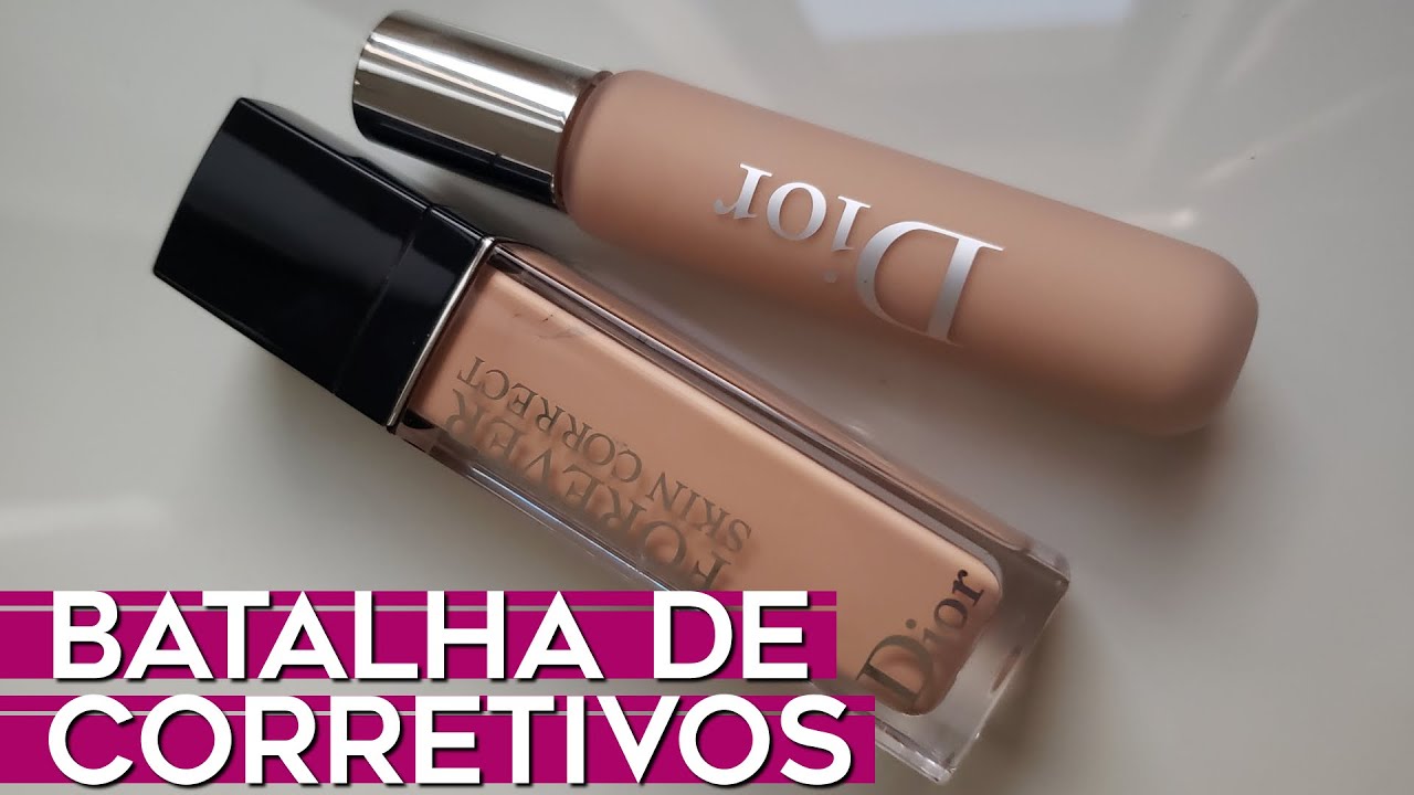 RESENHA NOVO CORRETIVO DIOR BACKSTAGE + COMPARAÇÃO DIOR SKINCORRECT