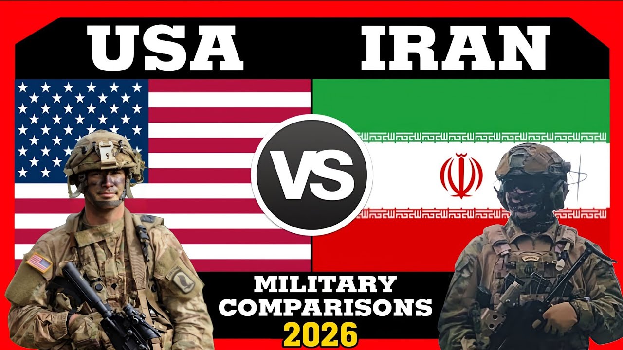 USA vs Iran Military Power Comparison 2026 | Iran vs USA Military Power Comparison 2026