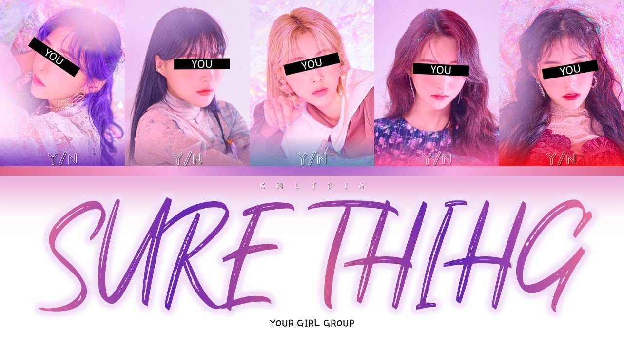 Your Girl Group (5 members) - SURE THING [BLACKPINK] (Color Coded Lyrics)