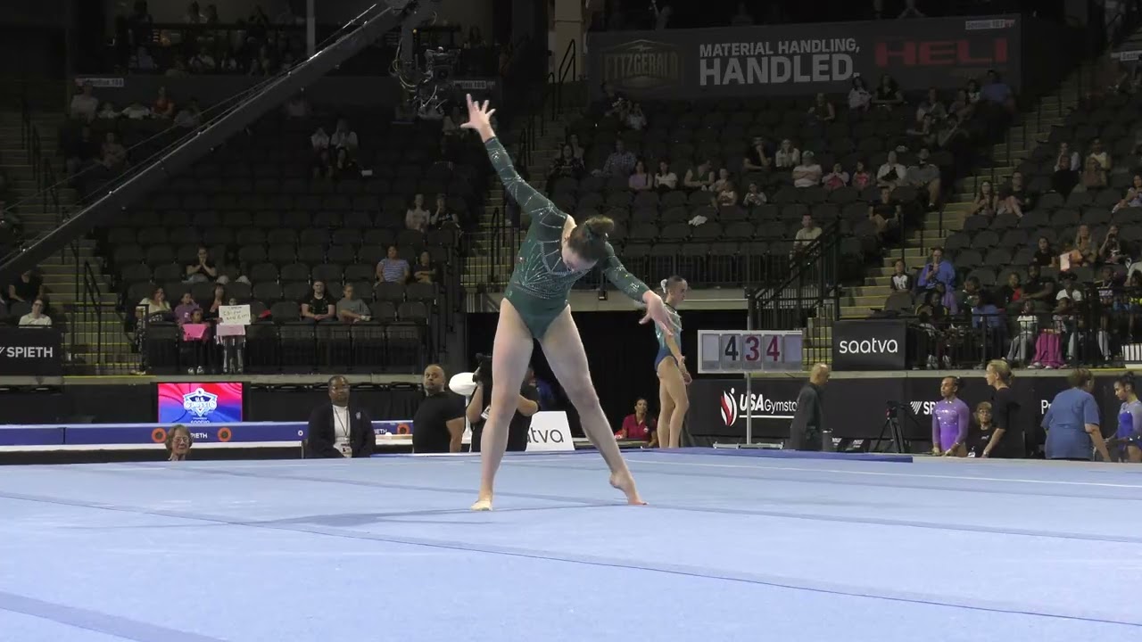Nola Matthews  - Floor Exercise -  2025 U.S.  Classic Presented by Saatva -  Senior Women