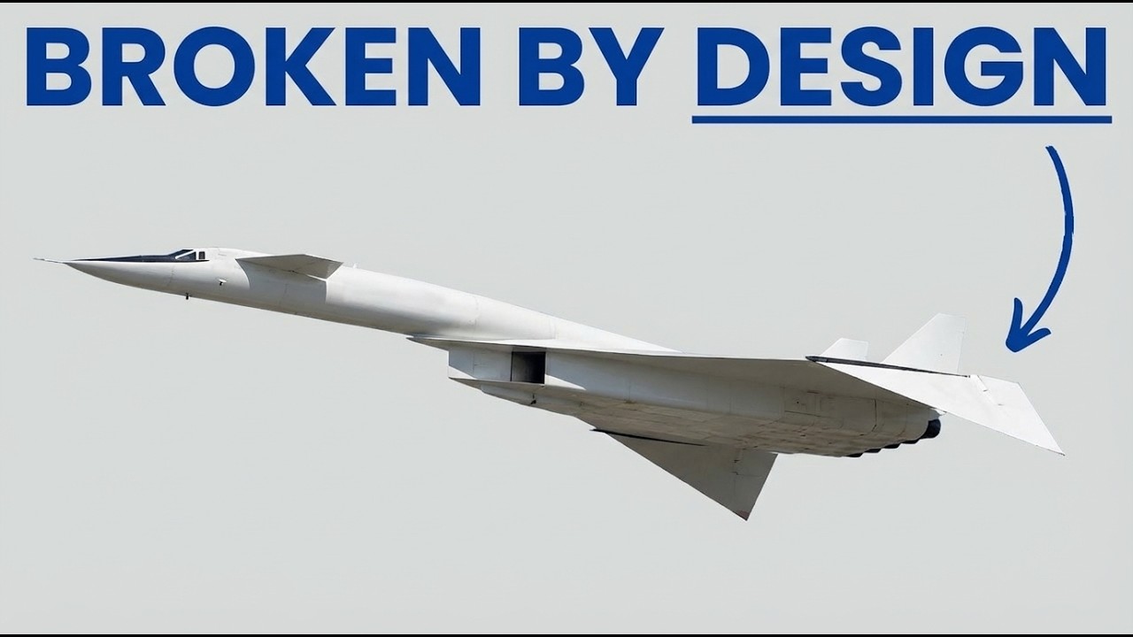 Why the XB-70 Valkyrie Folded Its Wings to Use Its Own Shockwave