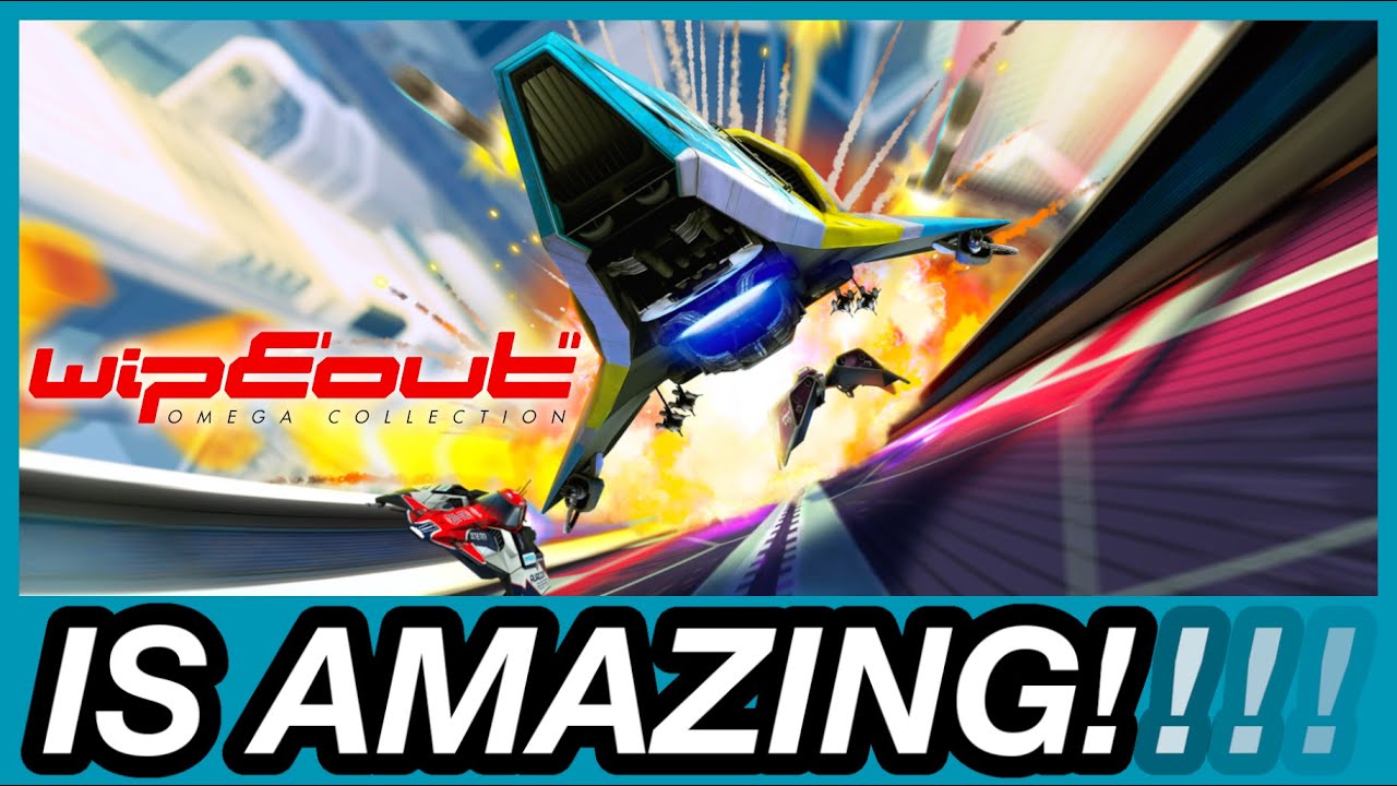 WipEout Omega Collection: A High-Speed, Higher Fidelity Anti-Grav Revamp | Racing Games Are Amazing!