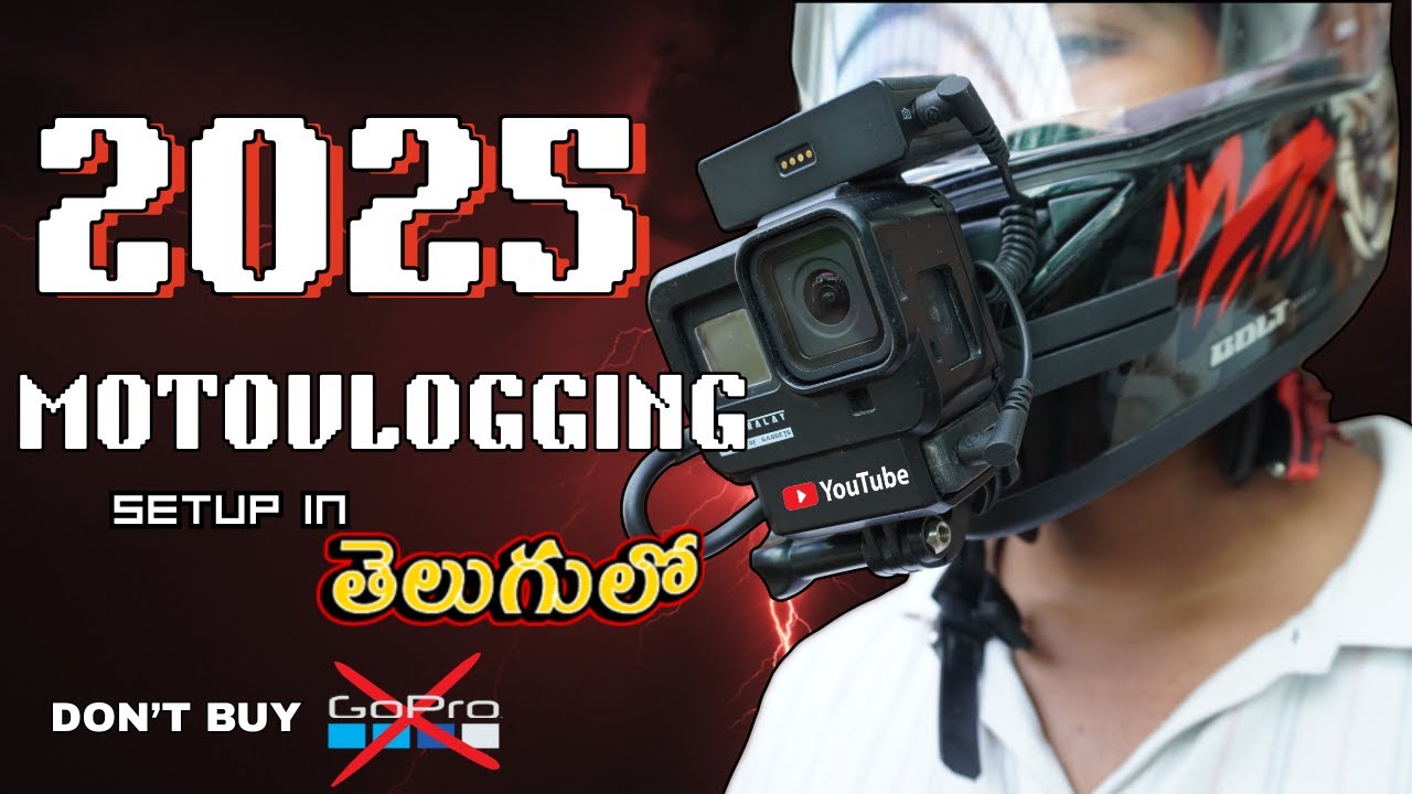 Motovlogging Setup in 2025 | #telugu | #hyderabad #f777