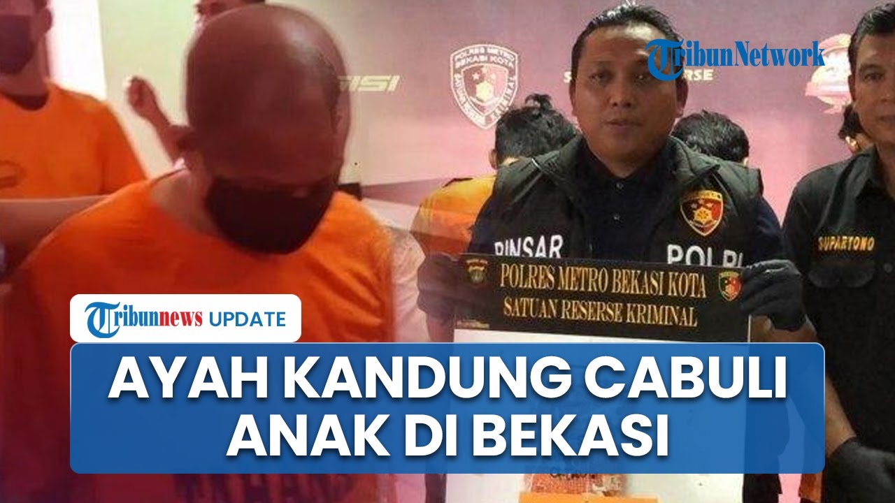Pria di Bekasi Cabuli Anak Kandung Bertahun-tahun, Korban Dibungkam dan Tak Lapor Siapapun