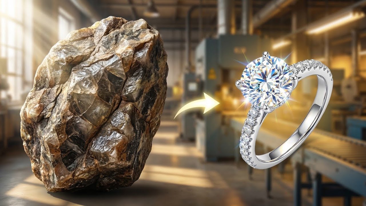 Stone to Ring Transformation 💍 | Incredible Jewelry Making