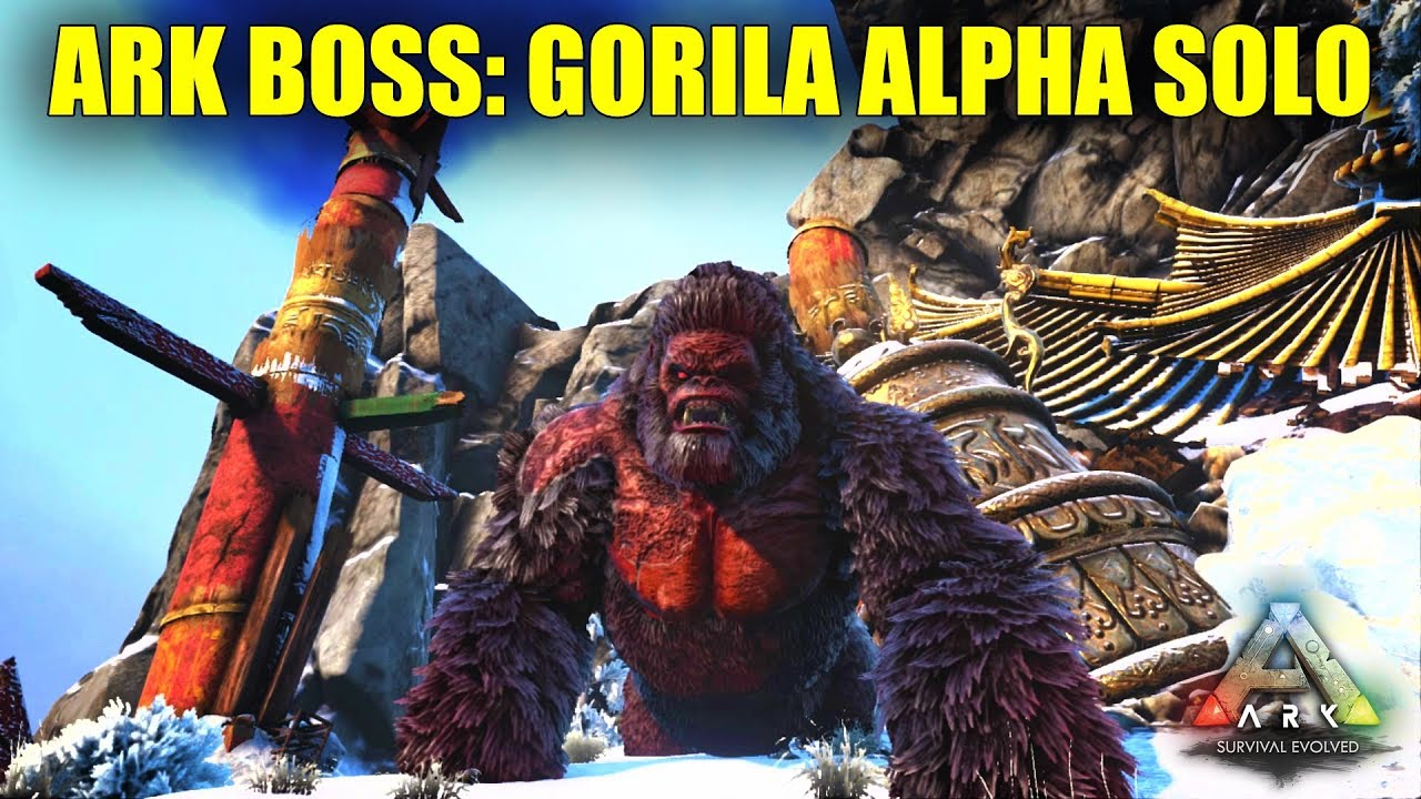 Ark Boss: Como Vencer o Gorila Alpha Solo - PT BR