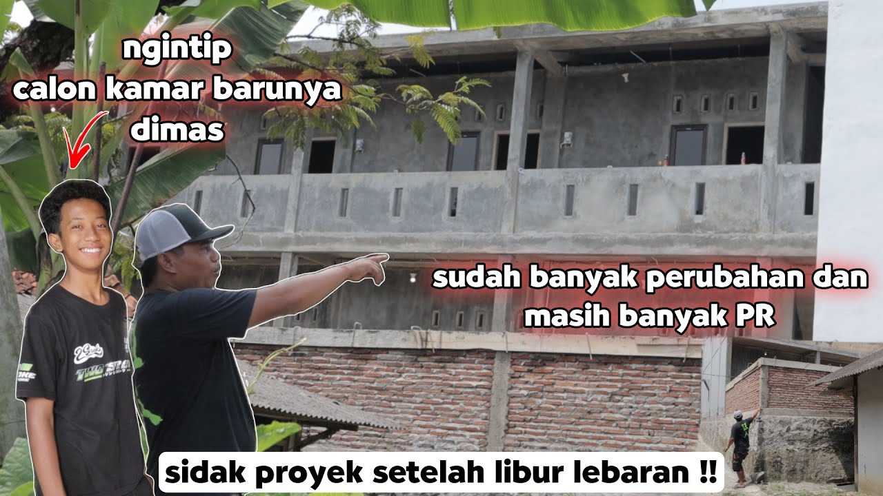 Dadakan !! Sidak proyek setelah lebaran