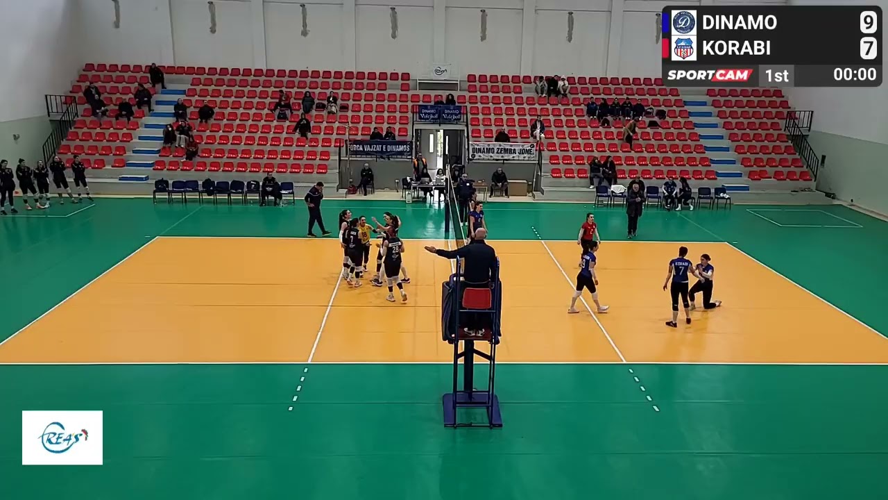 Volejboll Femra Sezoni 25-26 Superiore Java 8 Dinamo-Korabi 3-0 (25-16; 25-13 ; 25-5)