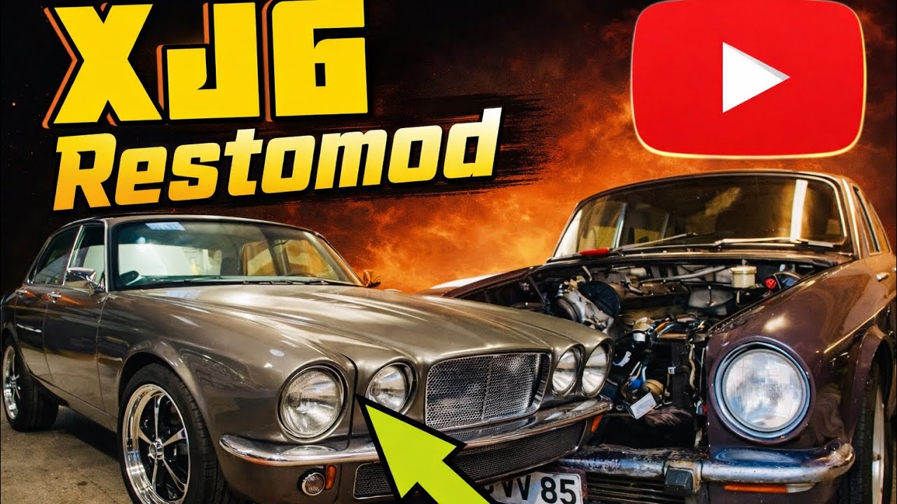 My Dream Restomod ! Jaguar XJ6 full restoration episode 1