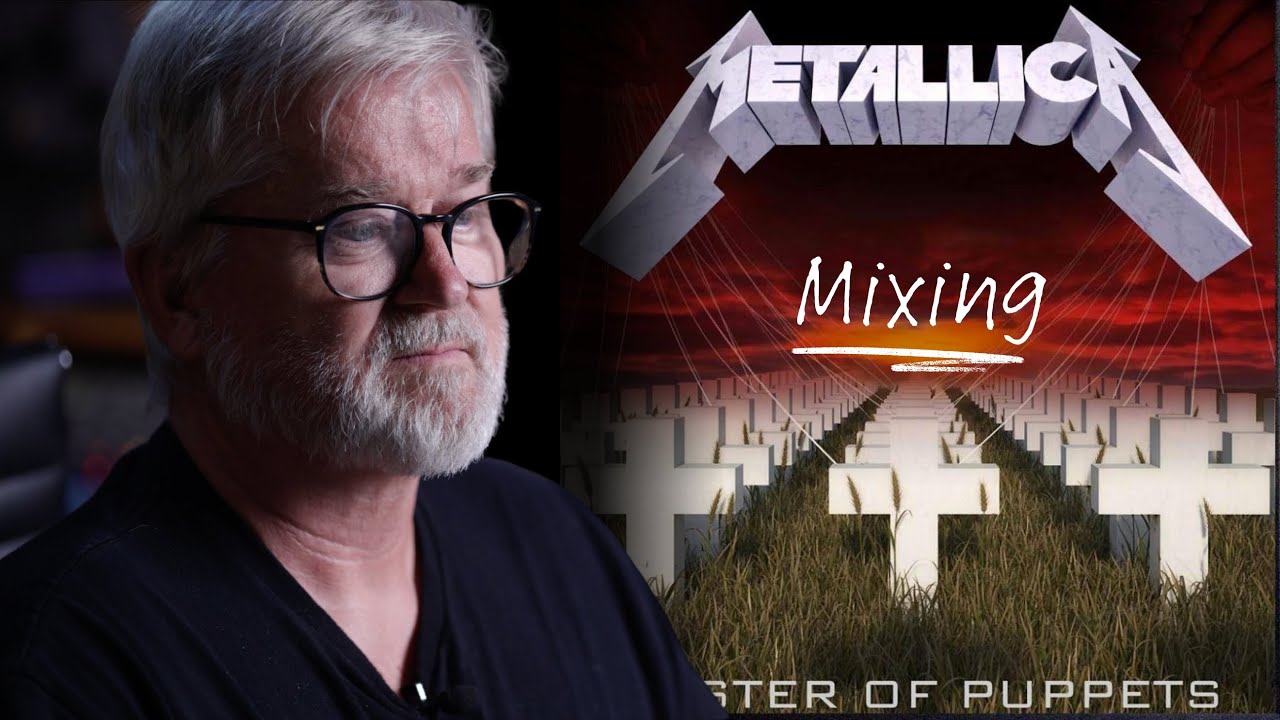 Flemming Rasmussen Mixing Master of Puppets by Metallica | ToneGodz Masterclass