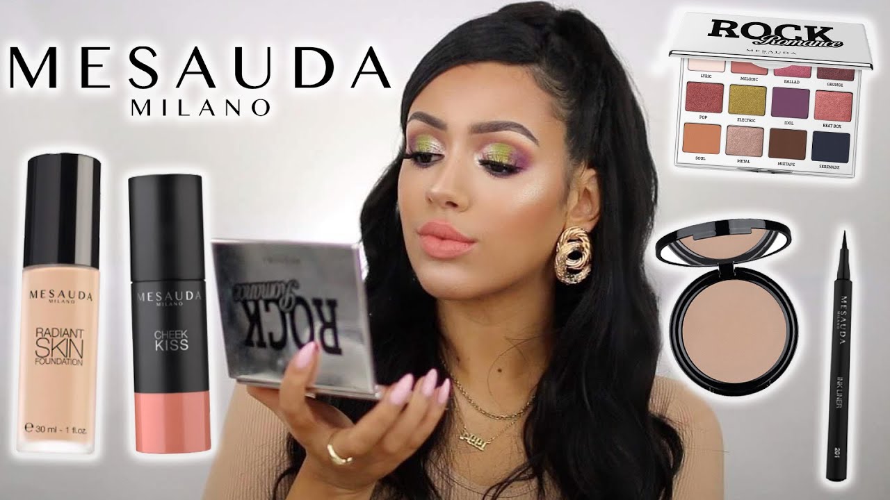 MESAUDA MILANO MAKEUP REVIEW !!