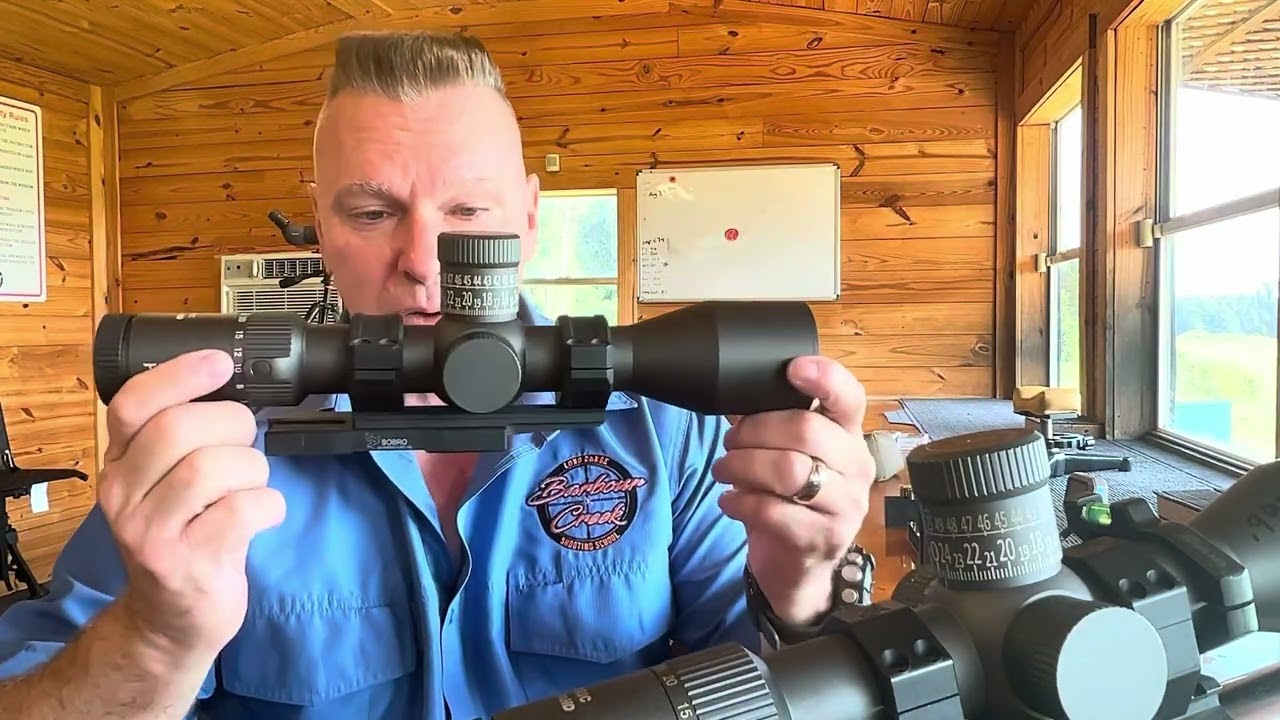 ￼  James discusses what scope to use for hunting season ￼