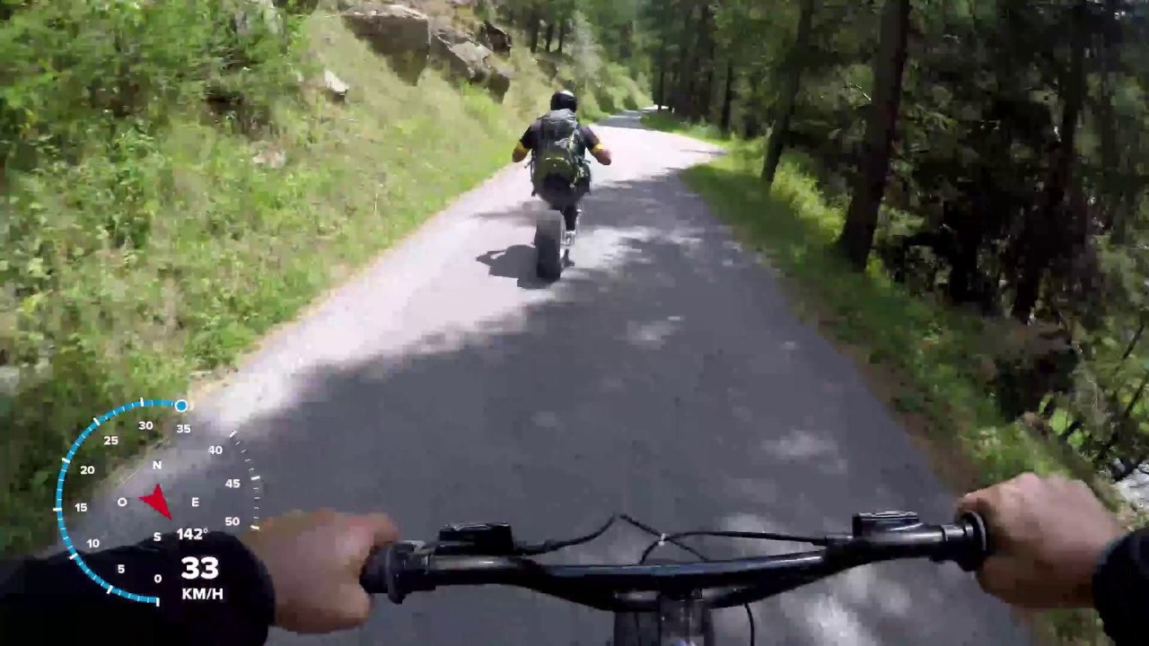 Trottinette à Saas-Fee (Kreuzboden, Saas-Grund)