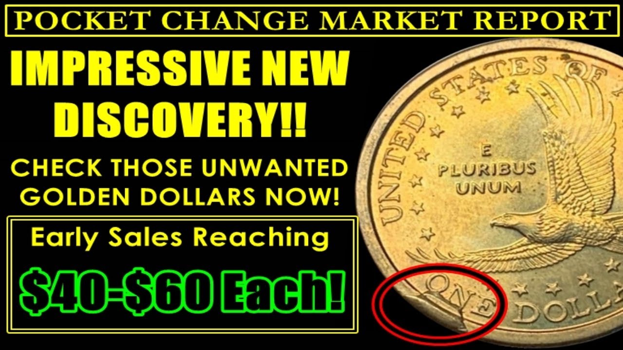 EASY $40-$60 Each NEW DISCOVERY 2000 Sacagawea $1 Error! | POCKET CHANGE MARKET REPORT