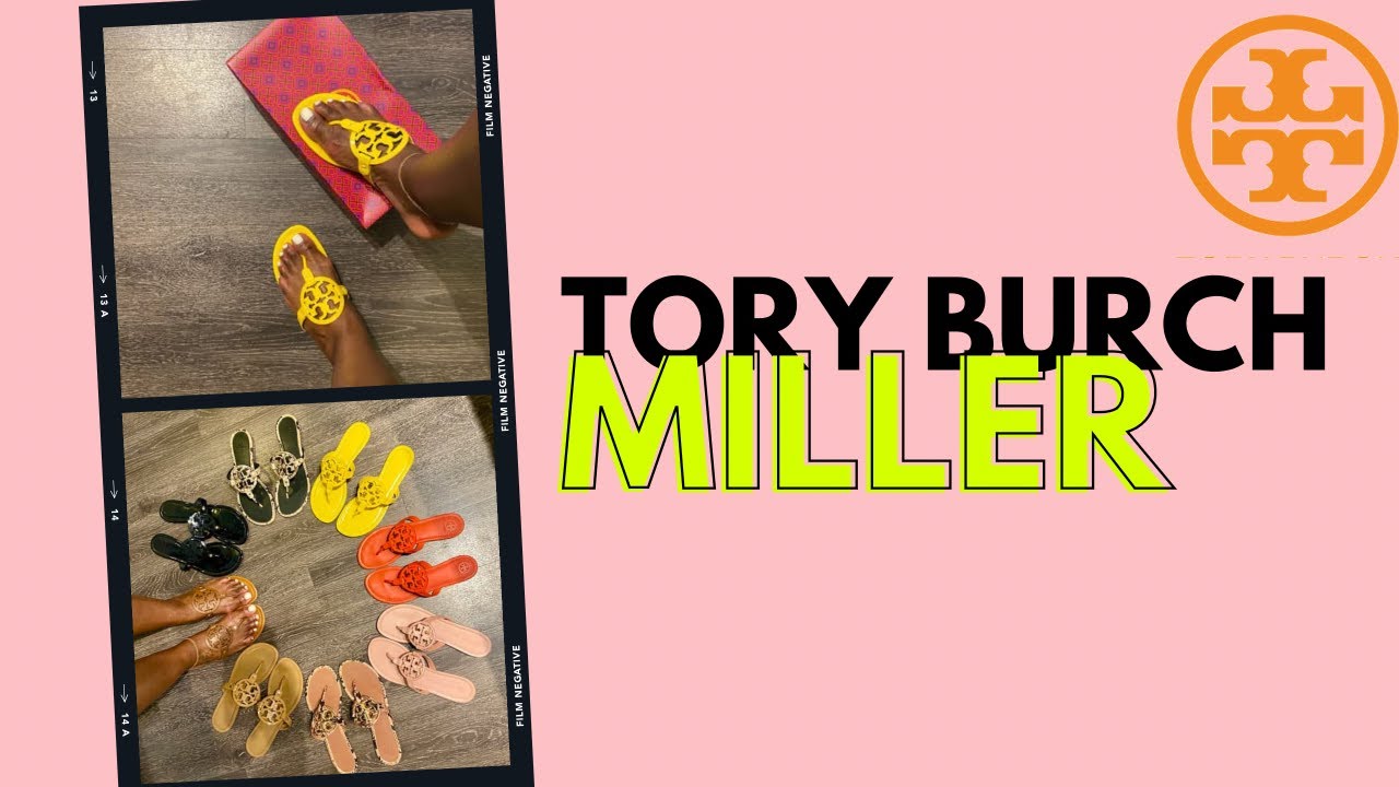 TORY BURCH MILLER SANDAL UNBOXING ! I OWN HOW MANY PAIRS??? 🤯🤯| TORY BURCH MILLER UNBOXING