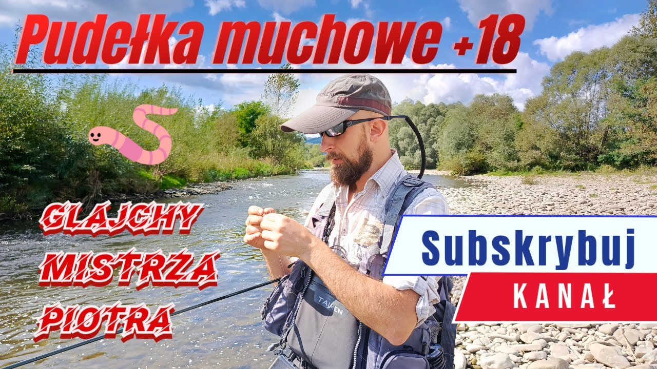 Drewniane pudełka muchowe Trout Area + tajna receptura glajchy Mistrza Piotra
