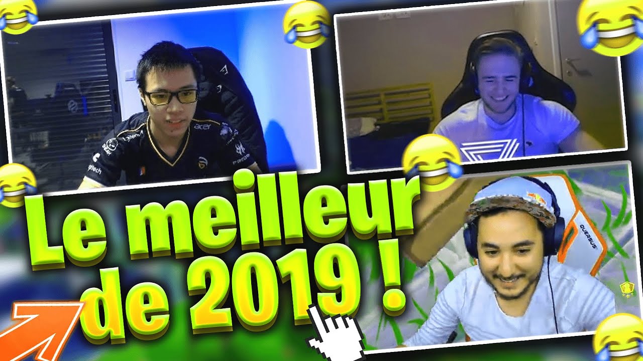 LE MEILLEUR DE FORTNITE EN 2019 avec Gotaga, Kinstaar, Teeqzy ... (Fortnite Moments France)