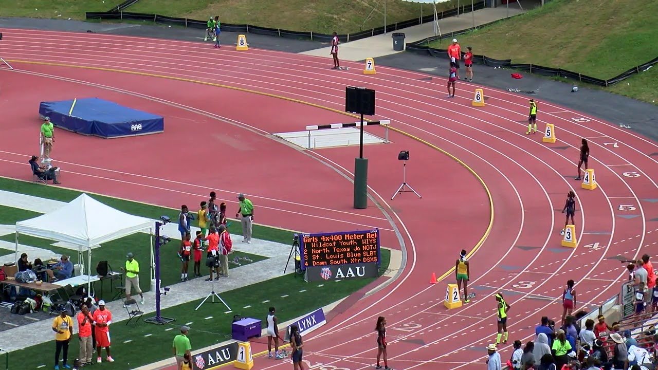 4x400m Relay 12yr Old Girls 2017 AAU Junior Olympics