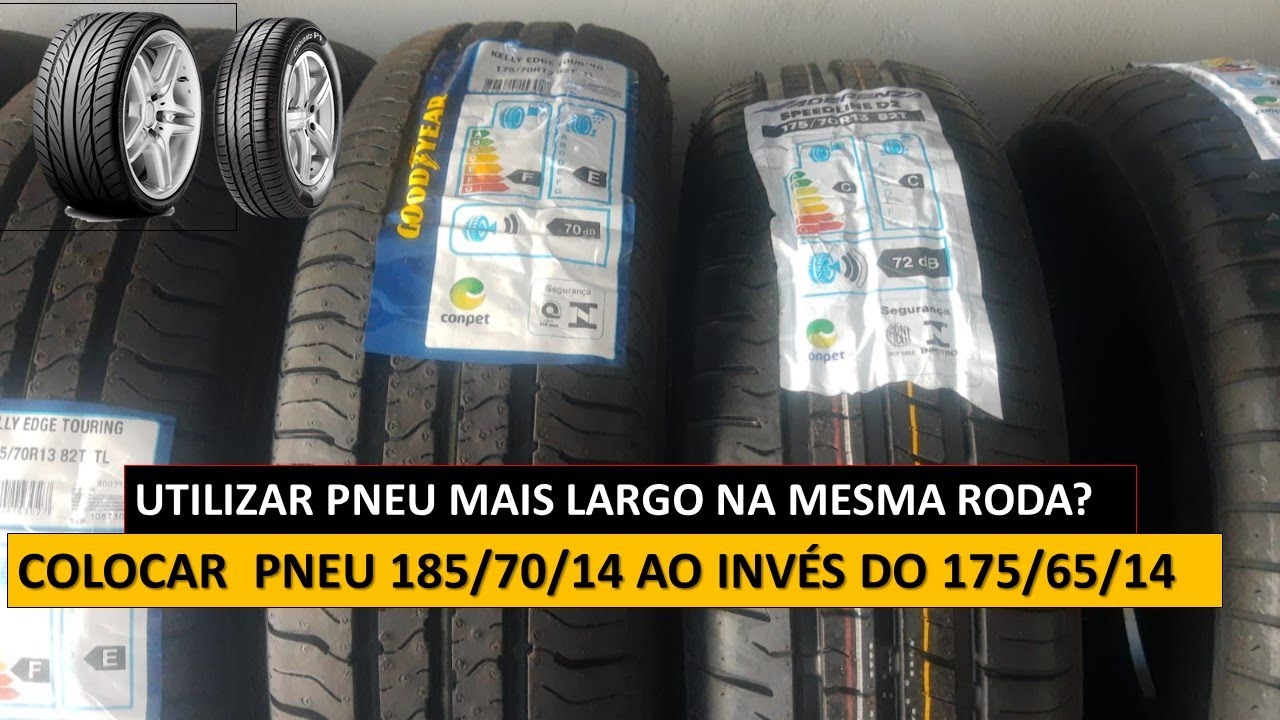 POSSO USAR OUTRA MEDIDA DE PNEU NA MESMA RODA?