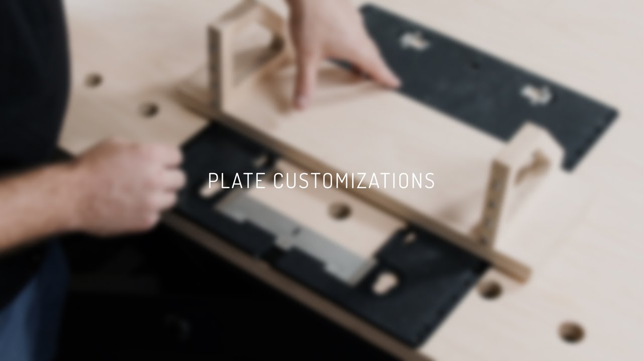 Customizing Shaper Plate
