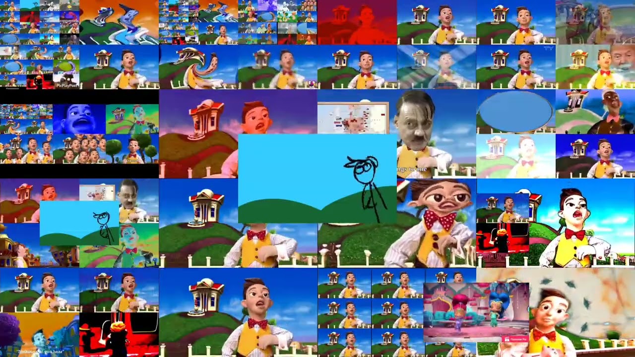 The Mine Song but it's a mashup of 176 versions