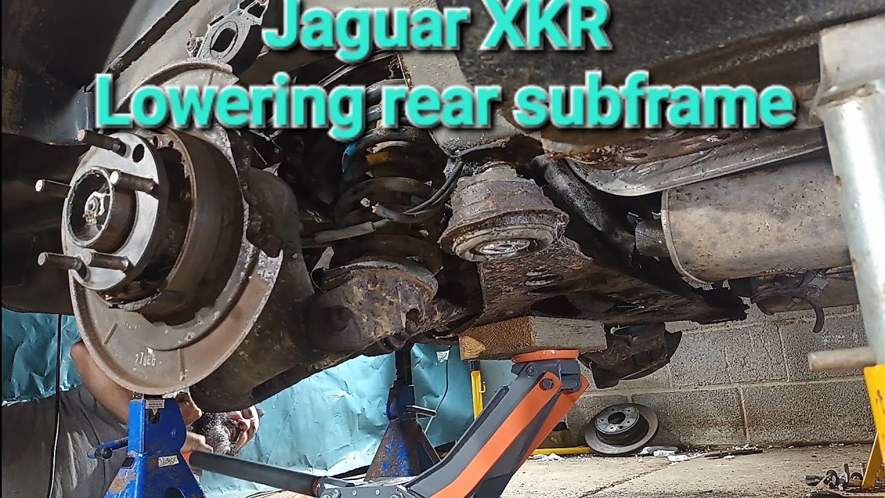 Jaguar XKR | Rear suspension rebuild part 07 Rear subframe removal