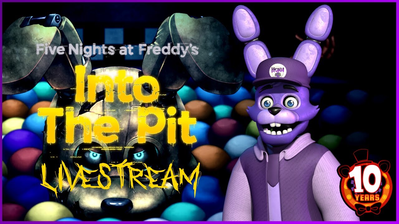 SPRINGBONNIE IS MY FATHER??? || FNAF Into the pit Livestream