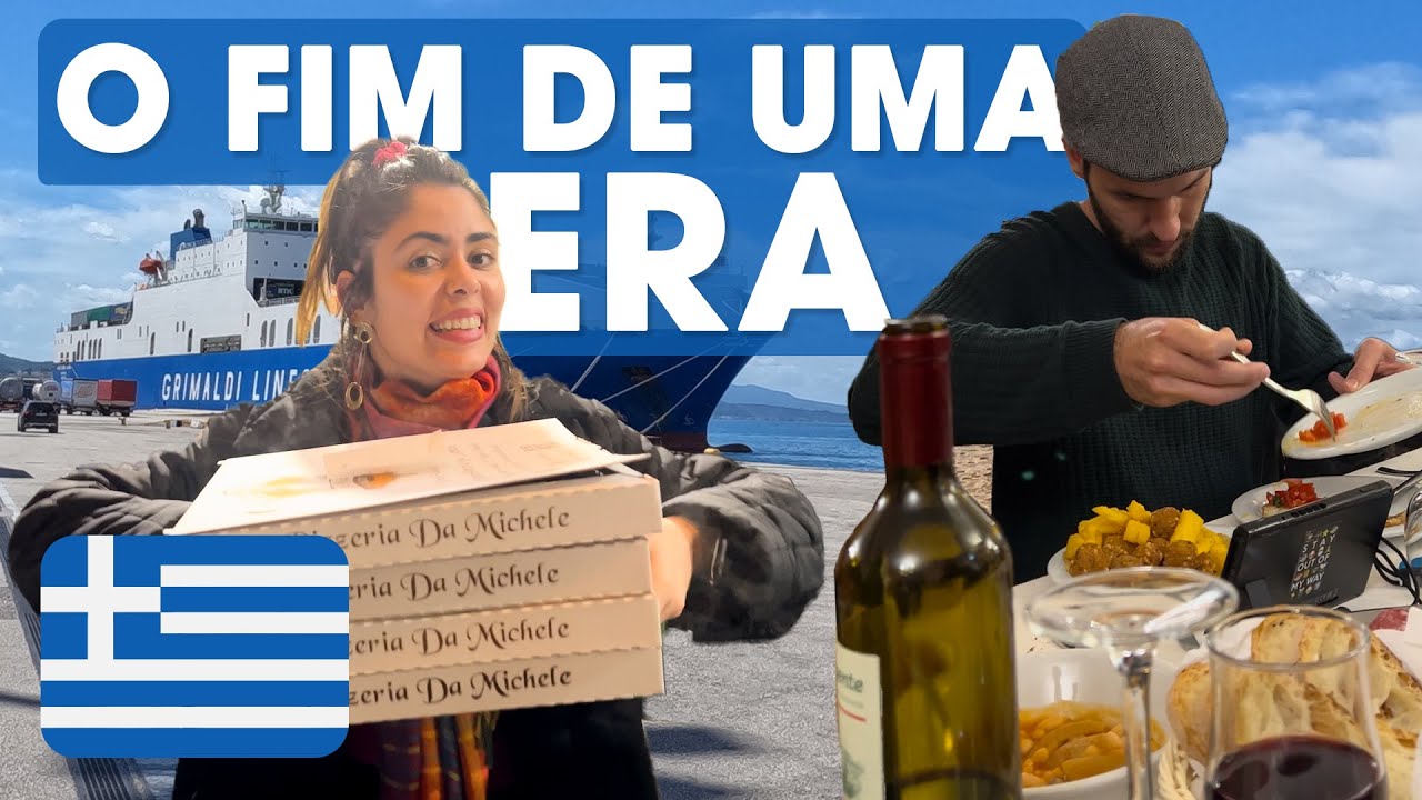 ADEUS ITÁLIA, INDO para a GRÉCIA de MOTORHOME