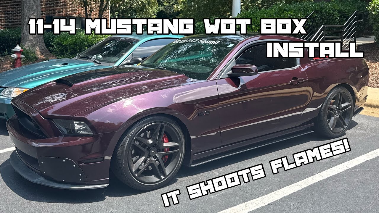 Installing an N2MB WOT Box and Moser Axles in my 2013 S197 Mustang!