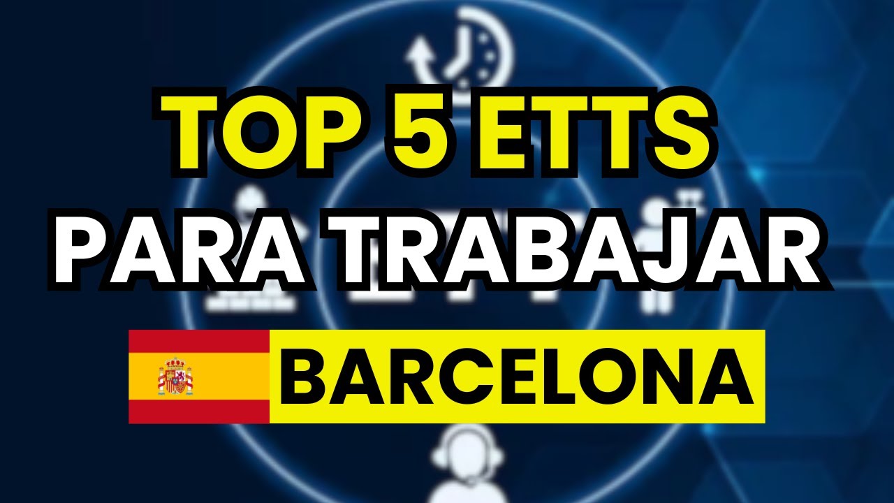 🥇 Las 5 mejores ETT en Barcelona (trabajo temporal)