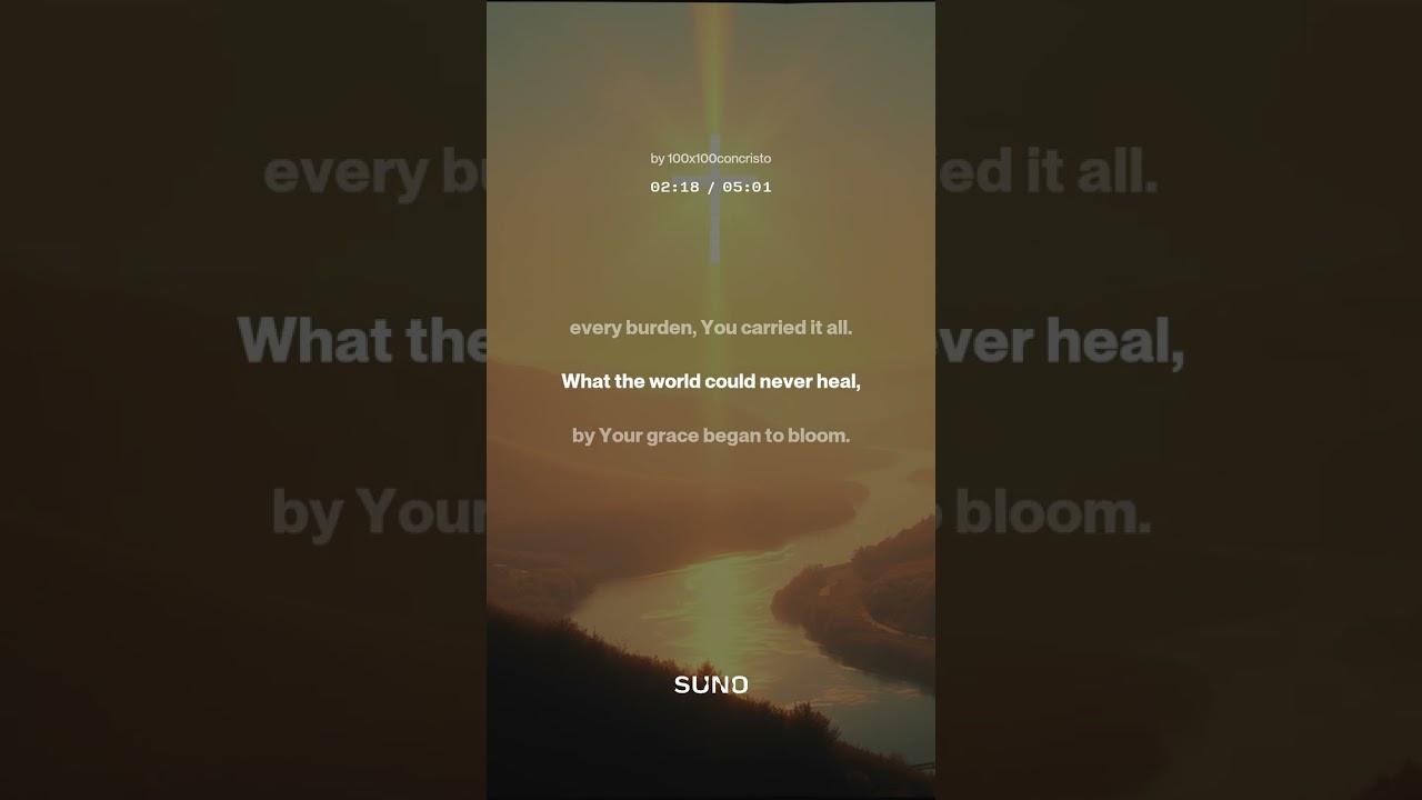 🎵 Jesus Heals My Wounds  Ver 2