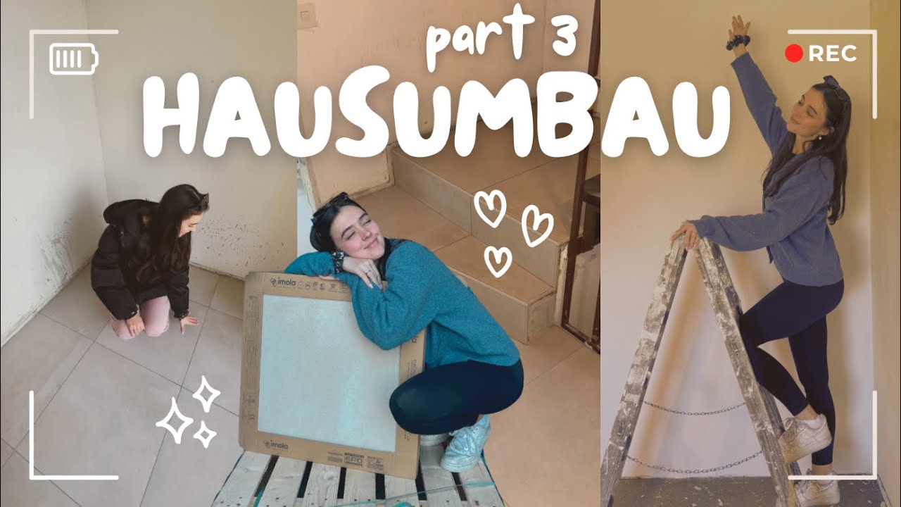 HAUSUMBAU ep. 3 | neue Fliesen im Flur & im Gästebad, Tapeten endlich ab, weitere Hausupdates
