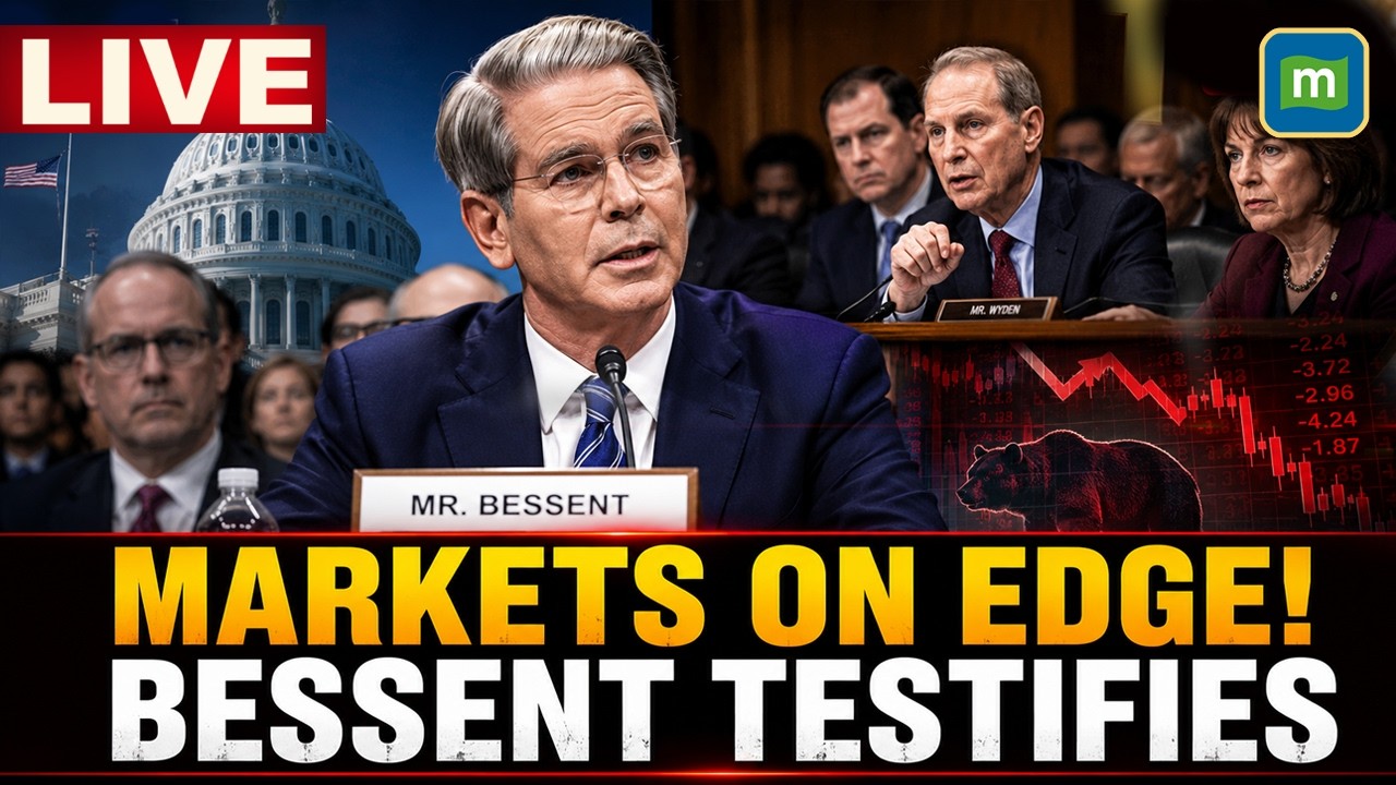 🔴US Senate Hearing LIVE:Lawmakers Question Scott Bessent | US Economy & Markets LIVE | Trump Agenda