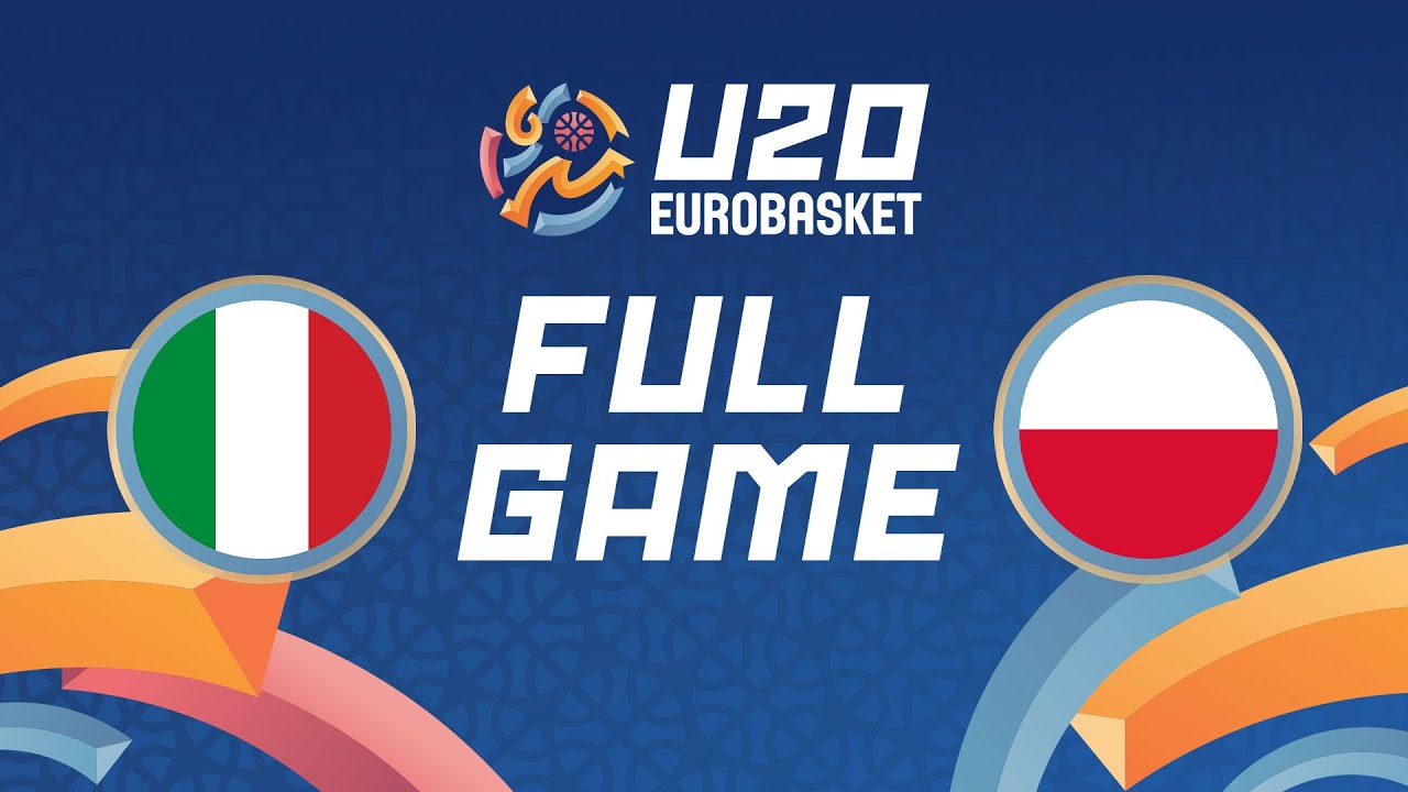 Round of 16 | Italy v Poland | Full Basketball Game | FIBA U20 EuroBasket 2024