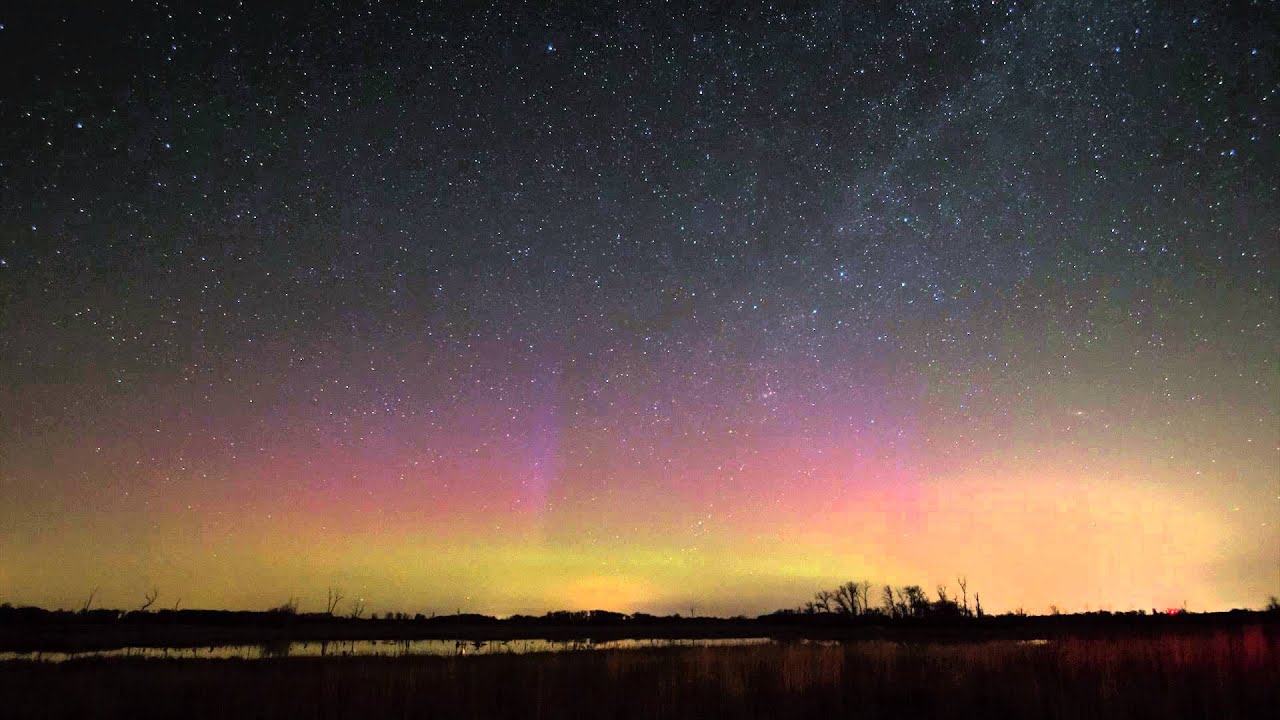 Aquarid Meteor/Aurora