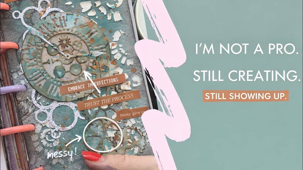 This Is Not a Tutorial | Art Journaling & Mixed Media Process