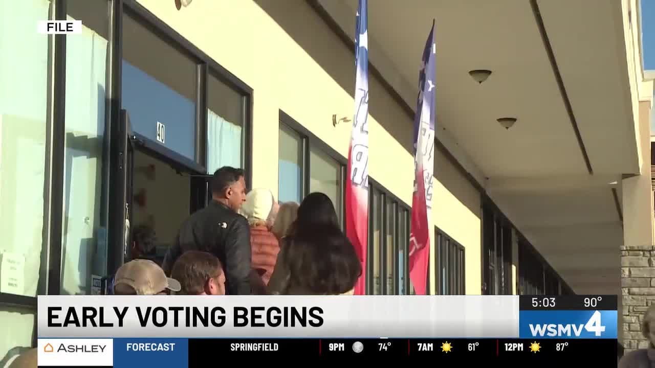 Early voting for Tennessee District 7 begins