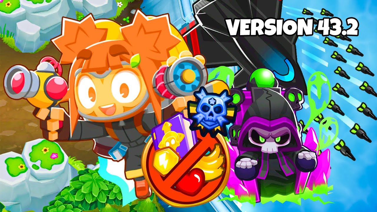 [BTD6] Flooded Valley CHIMPS Black Border w/ Rosalia, Prince of Darkness & Sky Shredder