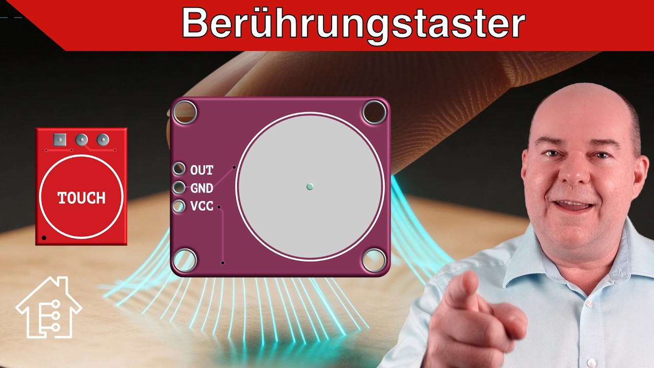 Dieser Touch-Button ersetzt JEDEN Taster! 🤯 | TTS223 & CJMCU-1010 | #EdisTechlab