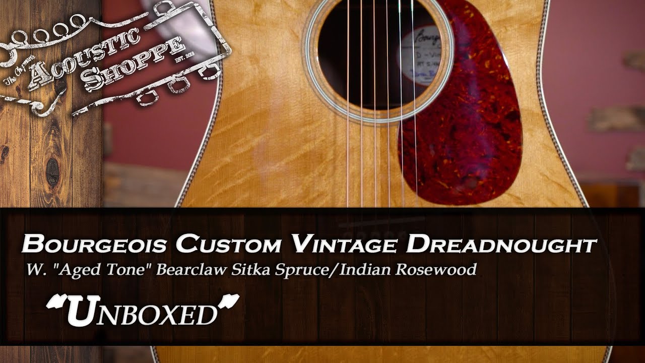 Bourgeois Custom Vintage Dreadnought Guitar Review