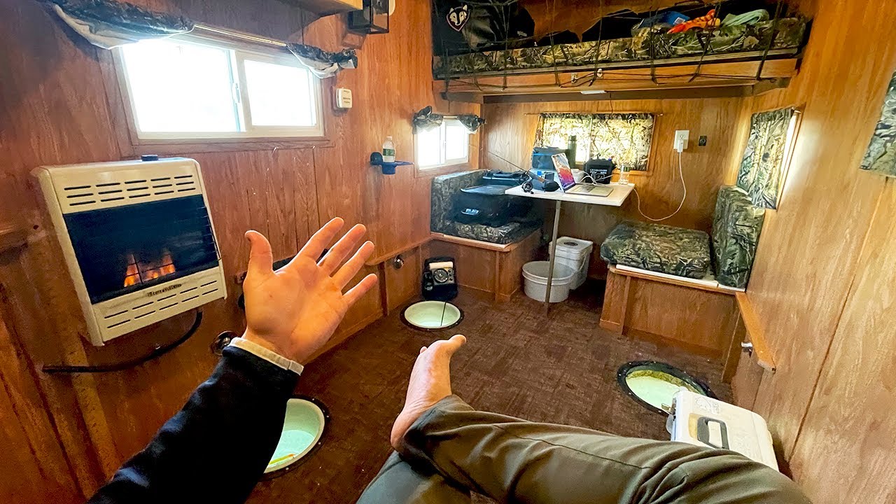 Я купил ПОЛНОСТЬЮ ТЕПЛОИЗОЛИРОВАННУЮ ледяную хижину!