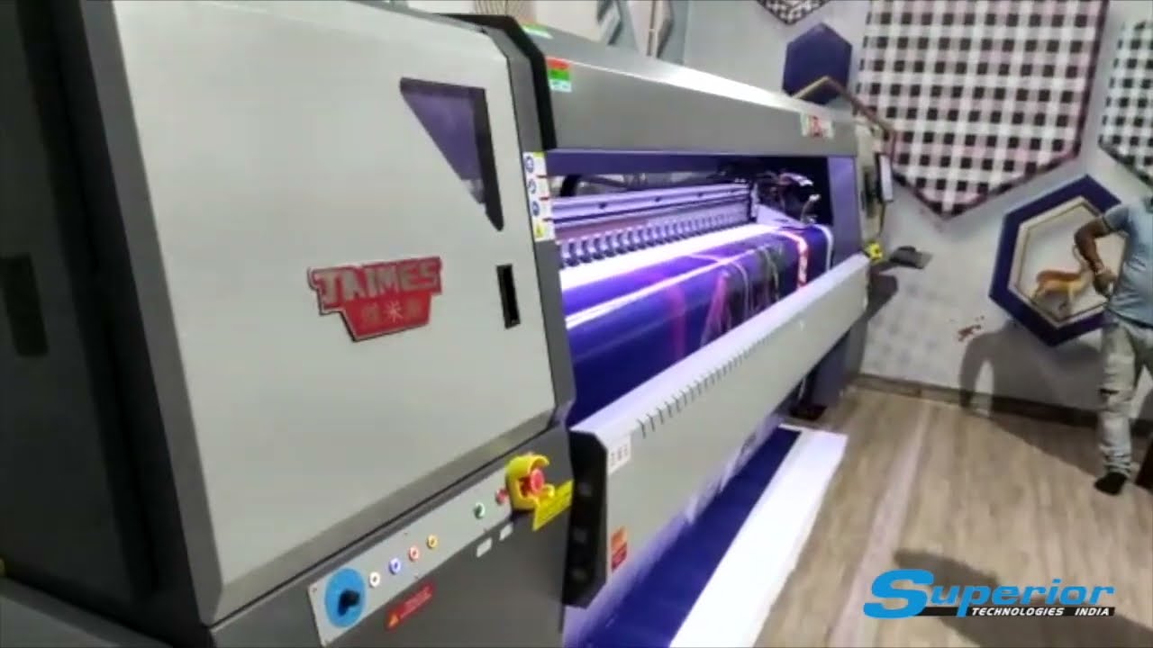 Taimes Solvent Printer High Speed Konica 512i /30PL 1500 Sq ft. per hour capacity 