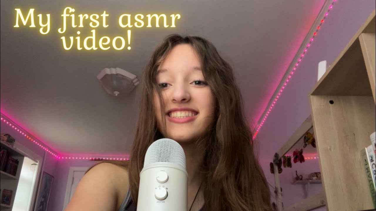 asmr | my first asmr video 🌸 random triggers