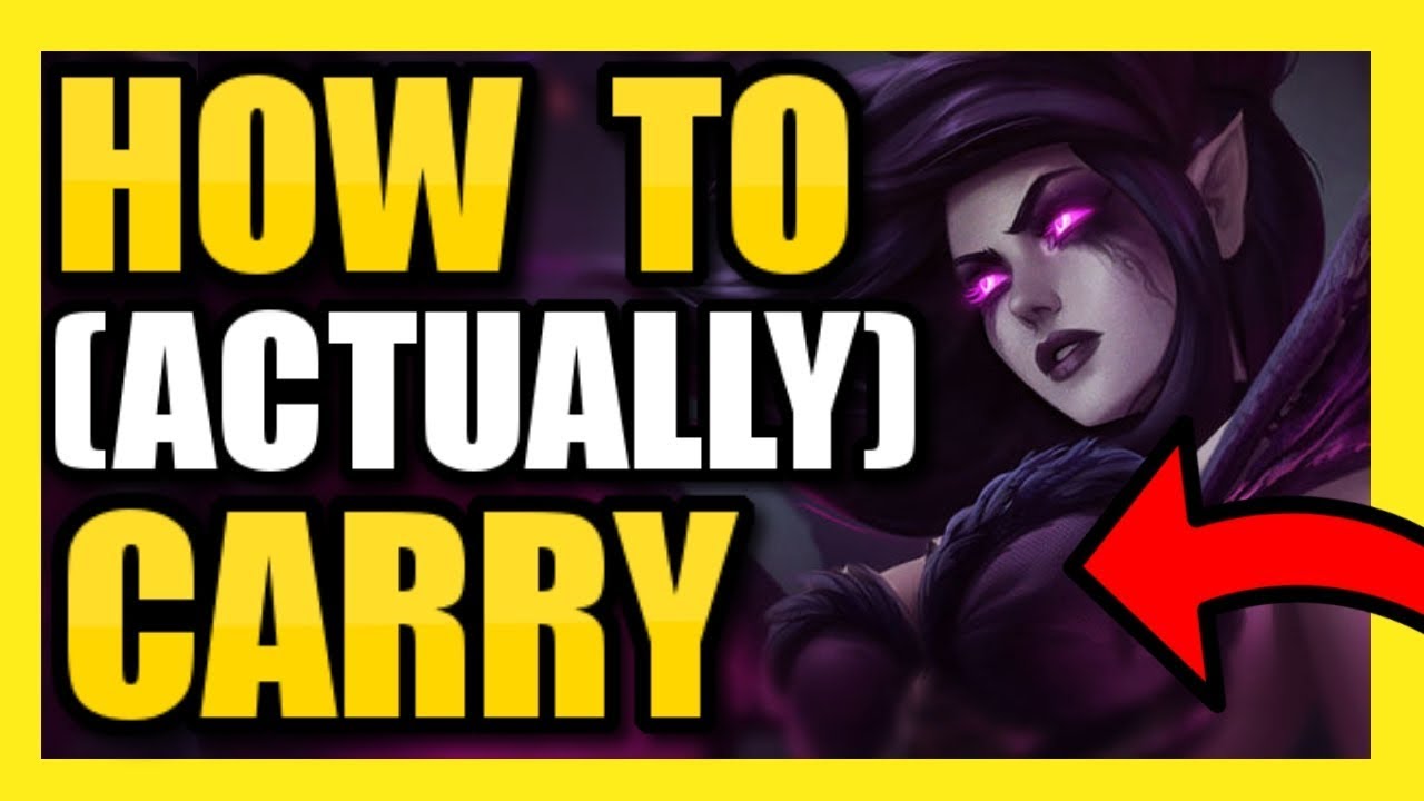 HOW TO *ACTUALLY* CARRY! | Episode 1 | Morgana | Best Morgana Build, Runes and Strat Season 9!